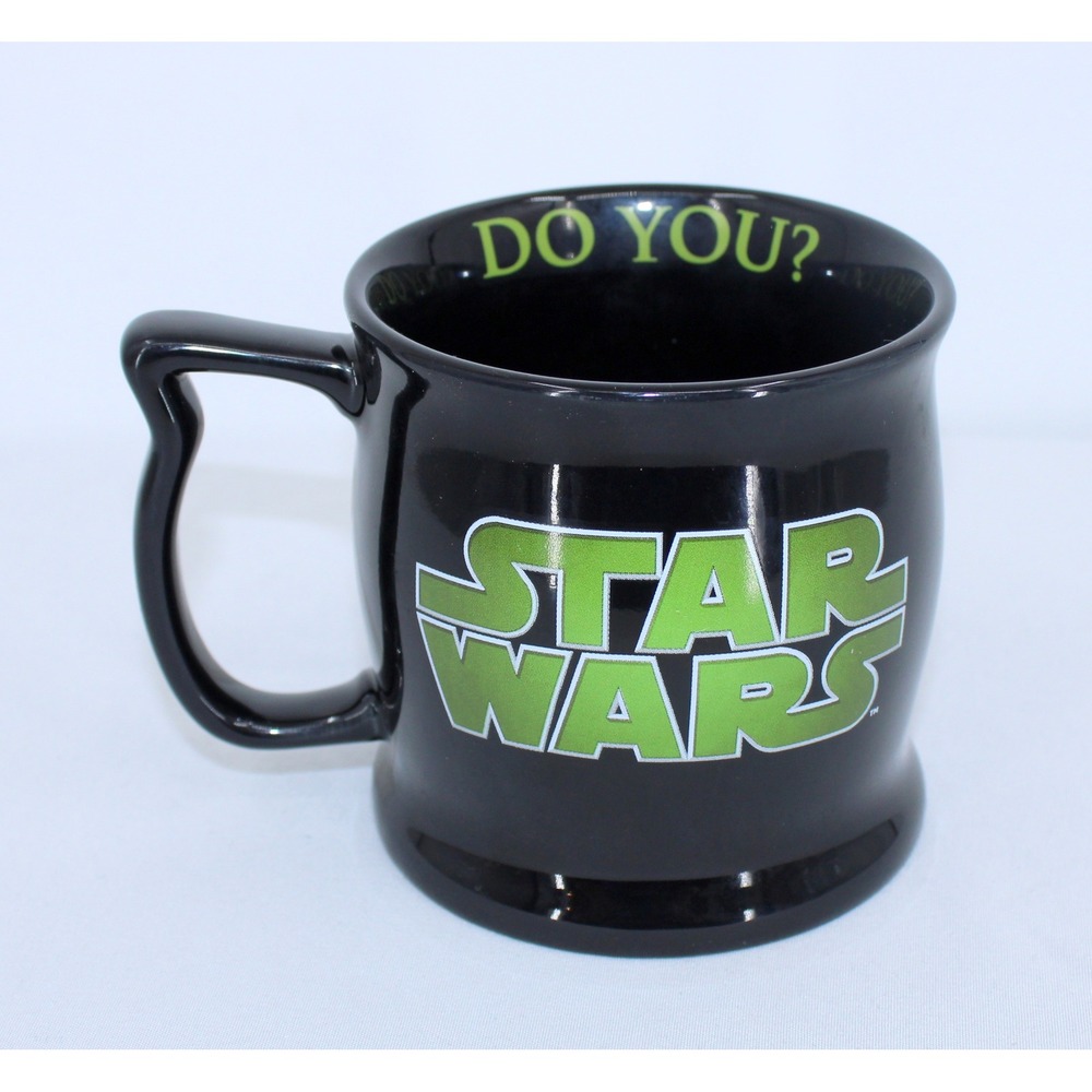 Star Wars Yoda "Judge Me By My Size" Mug With "Do You?" Quote